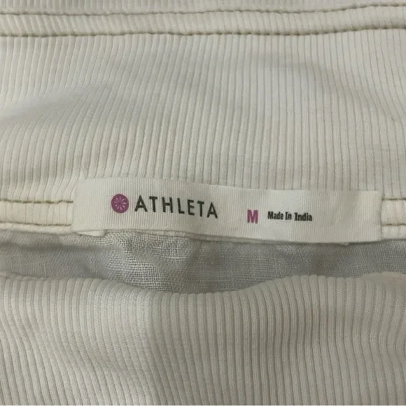 Athleta Cream Napali Linen Skirt Size Medium - Picture 3 of 6